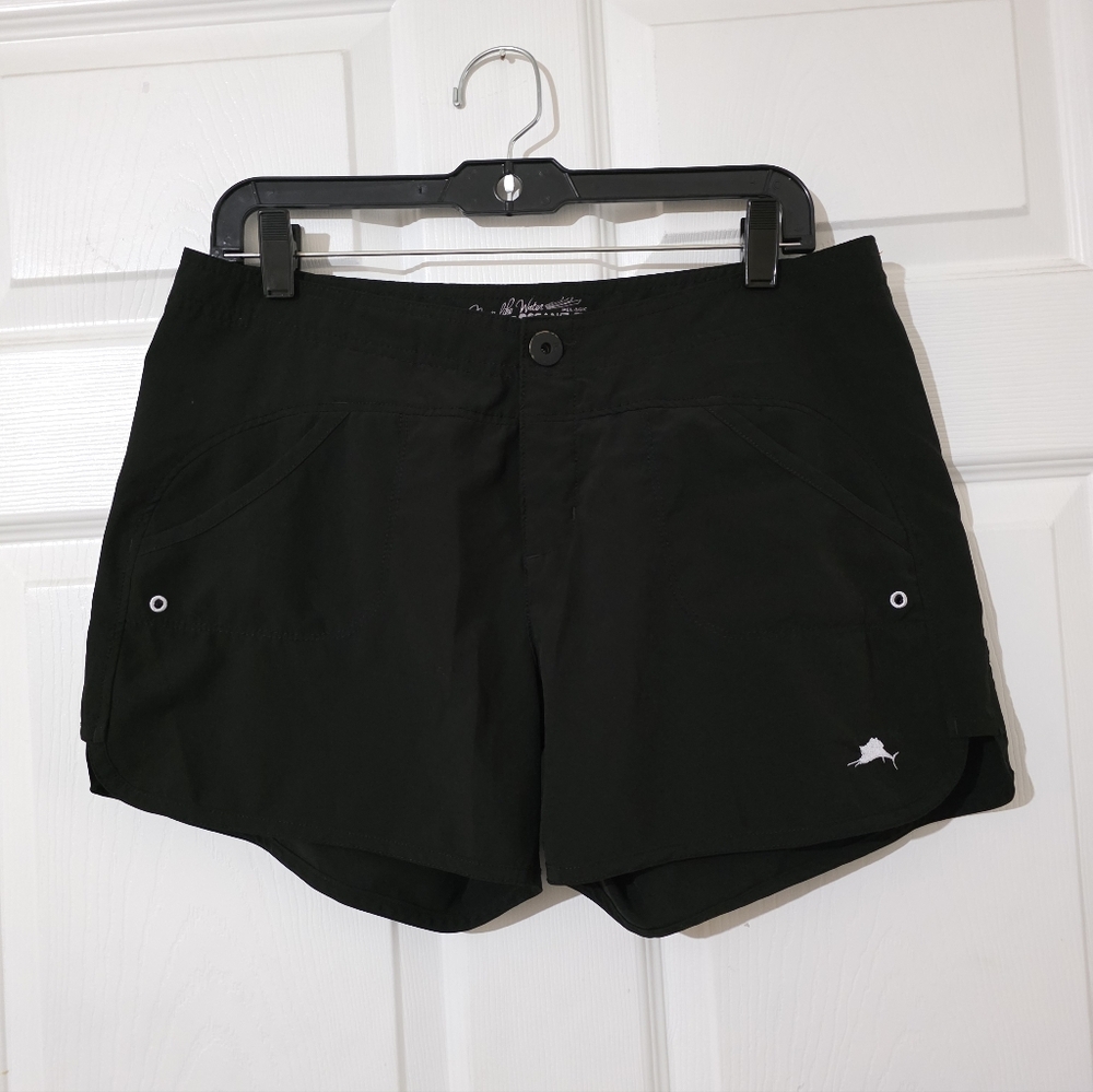 Women Size 8 Pelagic Black Oceanflex Hybrid Outdoors fishing Shorts